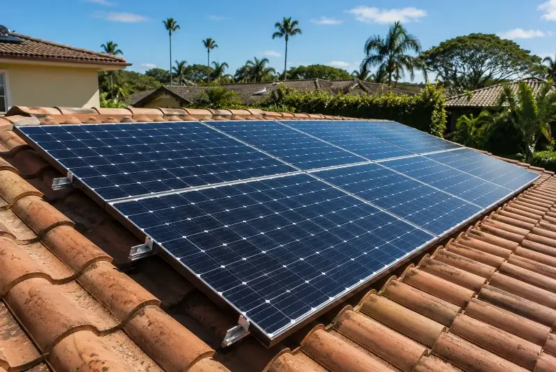 Installation de panneaux solaires à Locqueltas